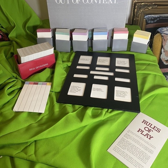 1985 VTG Board Game Out of Context - Picture 7 of 13